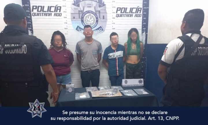 Operativo Policial en Playa del Carmen Conduce a la Detención de Seis