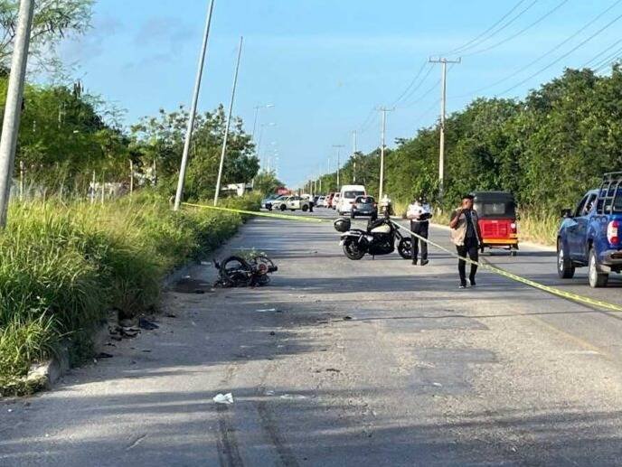 Tr Gico Incidente En El Arco Vial De Canc N Motociclista Fallece Tras