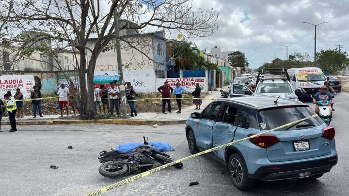 Fallece Joven En Accidente De Motocicleta Sin Casco En Canc N