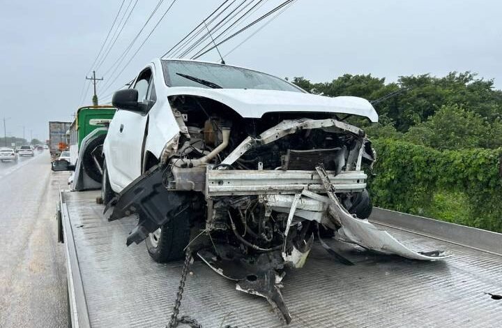 Accidente en Carretera Federal cerca de Xpu-Há