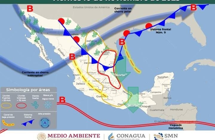 Intervalos de chubascos y altas temperaturas en Quintana Roo