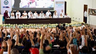 Luis Herrera Quiam presenta avance de resultados en la Segunda Asamblea General Ordinaria del Sindicato de Taxistas “Lázaro Cárdenas del Río”