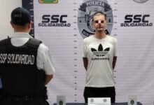 Extranjero detenido por presunta posesión de drogas en Playa del Carmen