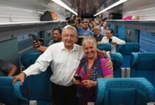 Supervisa AMLO obras del Tren Maya en Cancún
